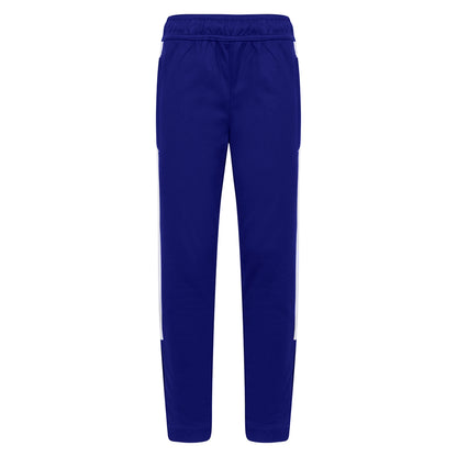 Royal Blue-White - Front - Finden & Hales Childrens-Kids Boys Knitted Tracksuit Pants