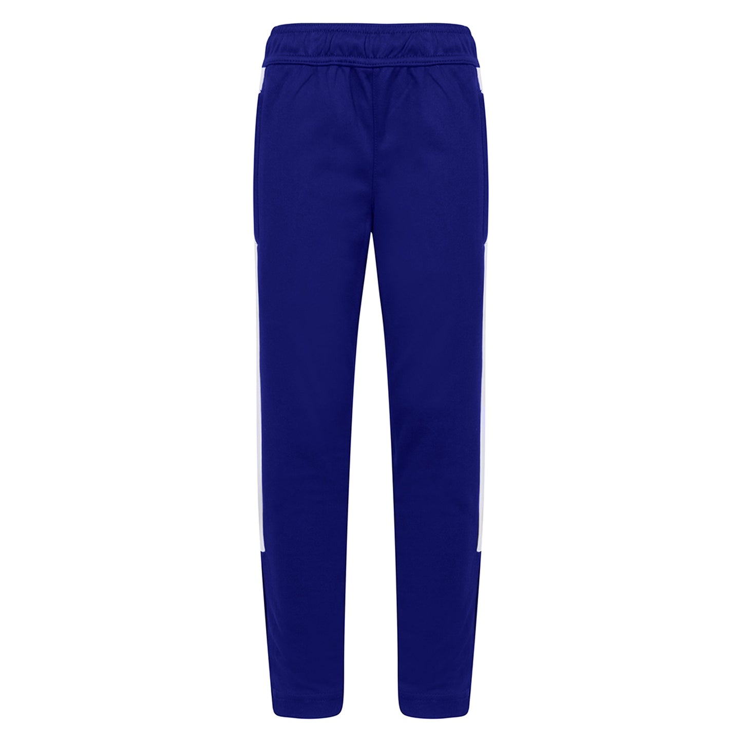 Royal Blue-White - Front - Finden & Hales Childrens-Kids Boys Knitted Tracksuit Pants