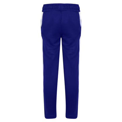 Royal Blue-White - Back - Finden & Hales Childrens-Kids Boys Knitted Tracksuit Pants