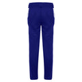 Royal Blue-White - Back - Finden & Hales Childrens-Kids Boys Knitted Tracksuit Pants