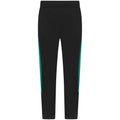 Black-Emerald - Front - Finden & Hales Childrens-Kids Boys Knitted Tracksuit Pants