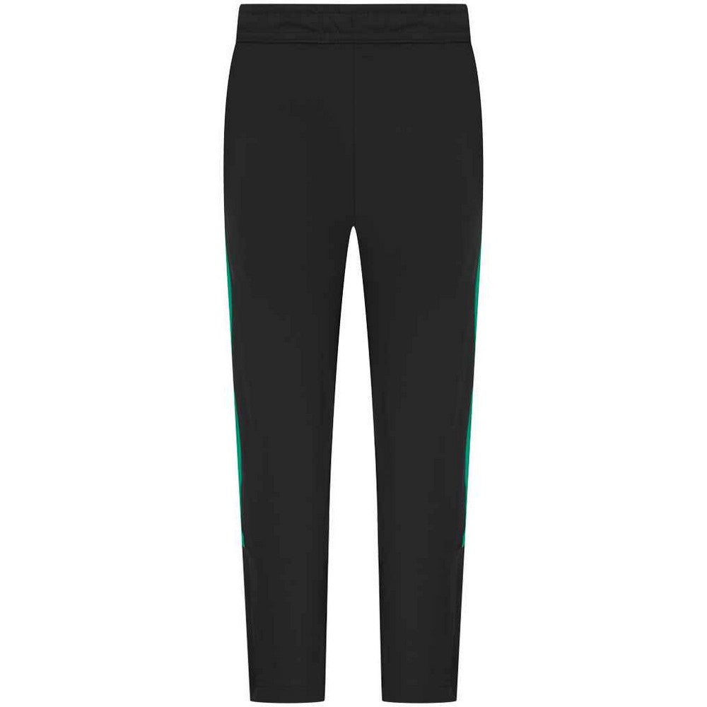 Black-Emerald - Back - Finden & Hales Childrens-Kids Boys Knitted Tracksuit Pants