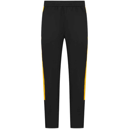 Black-Gold - Front - Finden & Hales Childrens-Kids Boys Knitted Tracksuit Pants