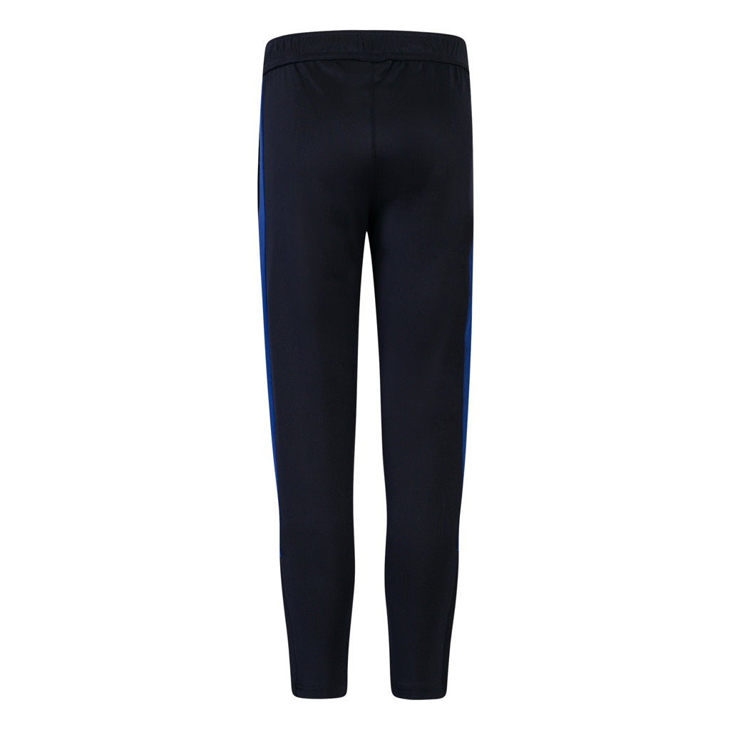 Navy-Royal - Back - Finden & Hales Childrens-Kids Boys Knitted Tracksuit Pants