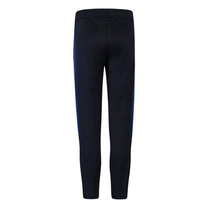 Navy-Royal - Back - Finden & Hales Childrens-Kids Boys Knitted Tracksuit Pants