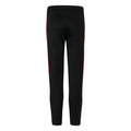 Black-Red - Back - Finden & Hales Childrens-Kids Boys Knitted Tracksuit Pants