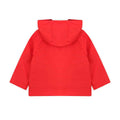 Red - Back - Larkwood Baby Boys Rain Jacket