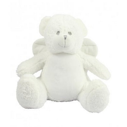White - Front - Mumbles Zippie Angel Toy