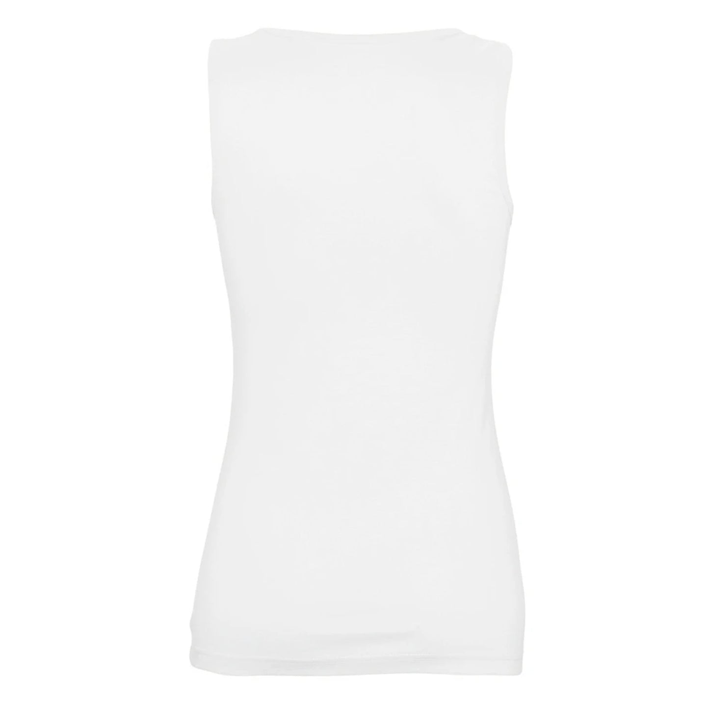 White - Back - SOLS Womens-Ladies Jane Sleeveless Tank - Vest Top