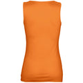 Orange - Back - SOLS Womens-Ladies Jane Sleeveless Tank - Vest Top