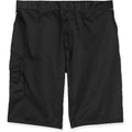 Black - Back - Portwest Mens Combat Shorts