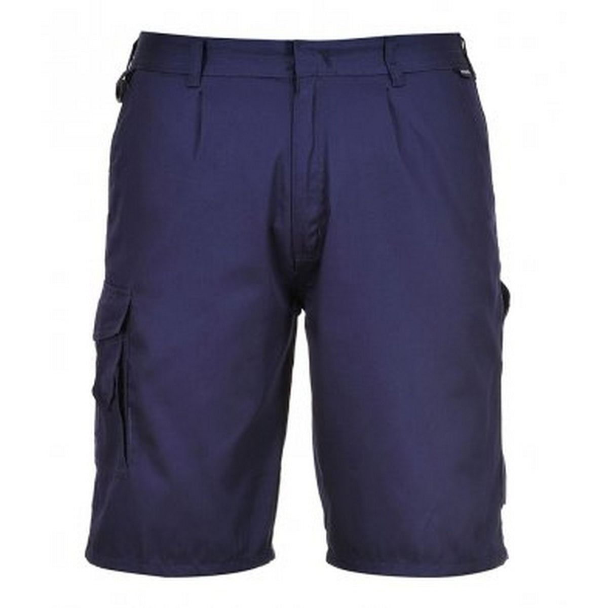 Navy - Front - Portwest Mens Combat Shorts