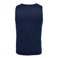 French Navy - Side - SOLS Mens Justin Sleeveless Tank - Vest Top