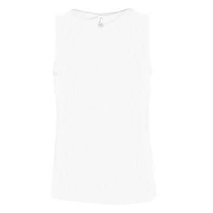 White - Front - SOLS Mens Justin Sleeveless Tank - Vest Top