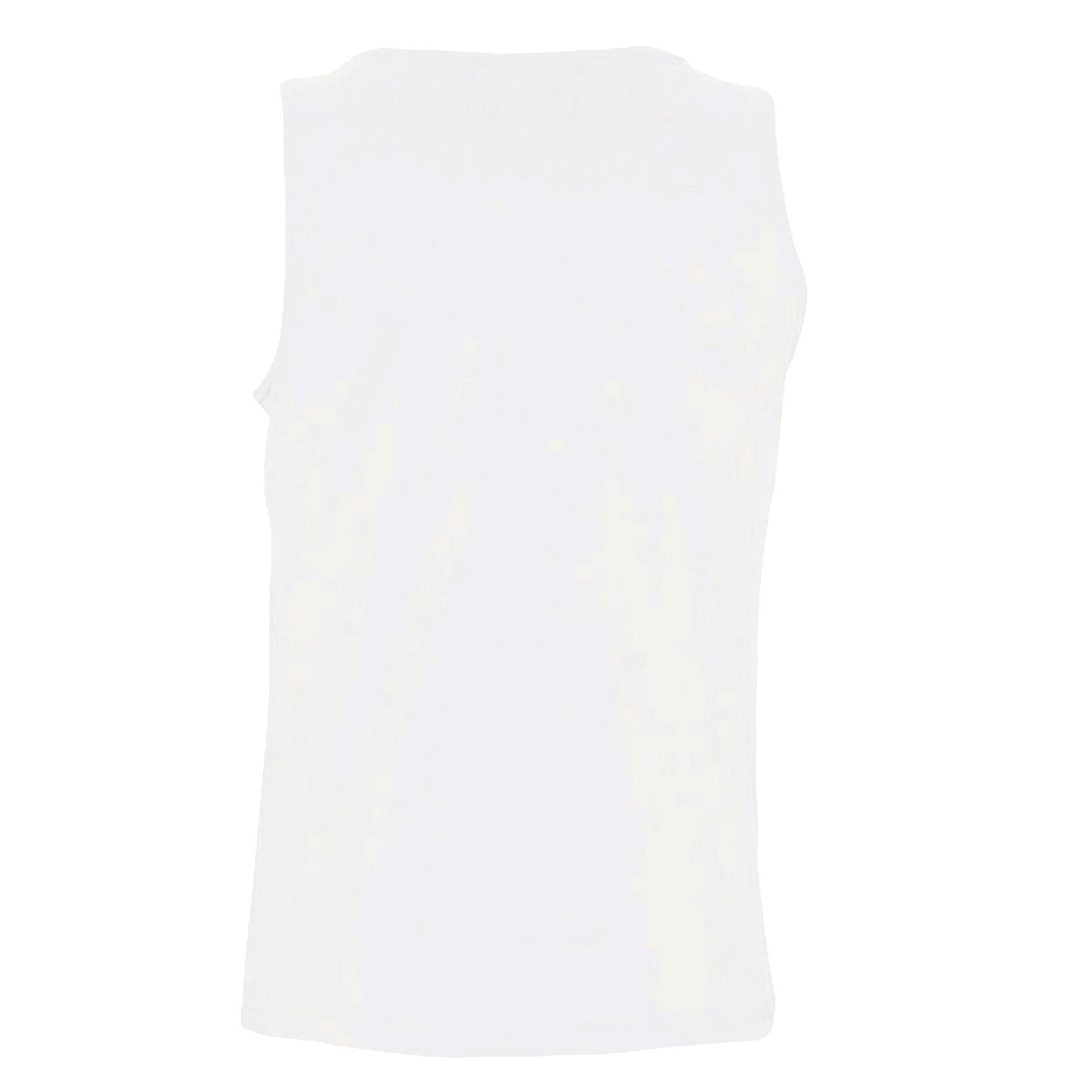 White - Back - SOLS Mens Justin Sleeveless Tank - Vest Top