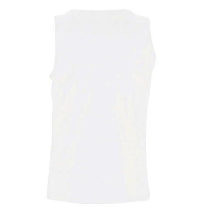 White - Back - SOLS Mens Justin Sleeveless Tank - Vest Top
