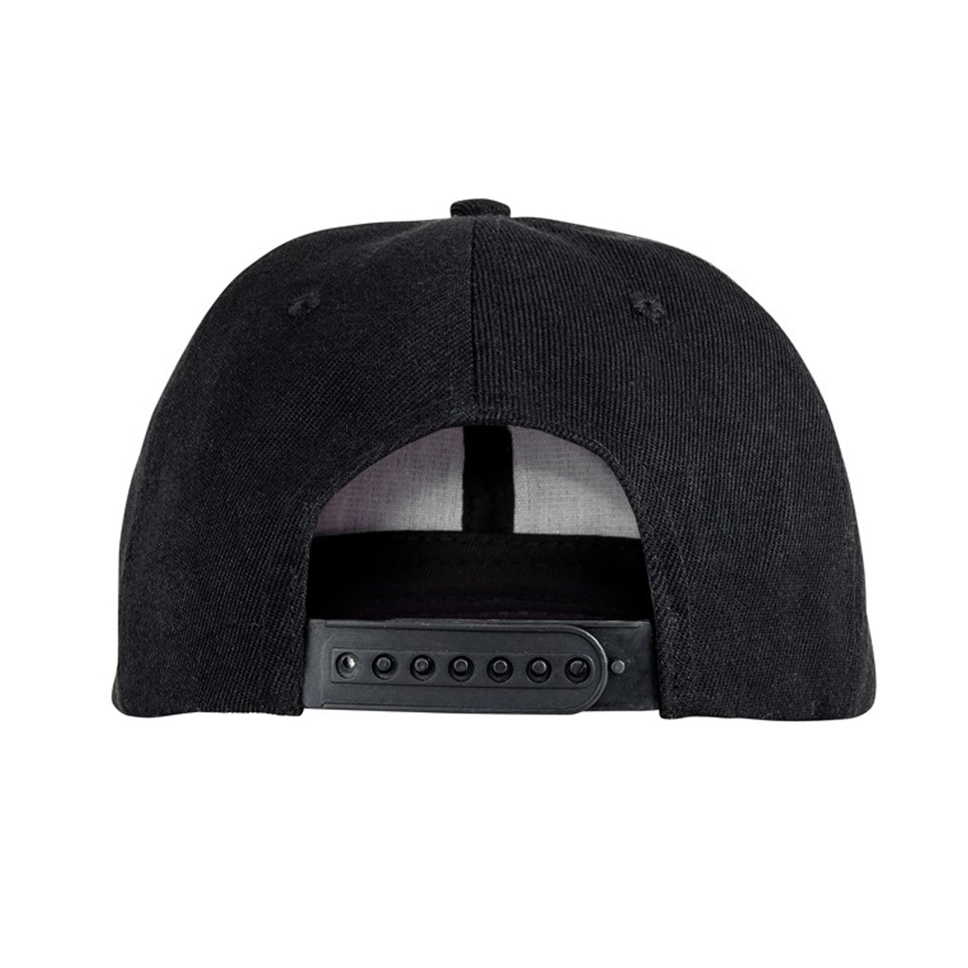 Black-Pink - Back - Result Mens Bronx Glitter Snapback Cap