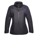 Navy - Front - Regatta Womens-Ladies Ashford II Hybrid Breathable Jacket