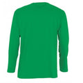 Kelly Green - Side - SOLS Mens Monarch Long Sleeve T-Shirt