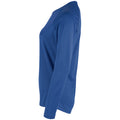 Royal Blue - Side - SOLS Womens-Ladies Sporty Long Sleeve Performance T-Shirt