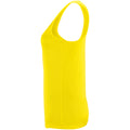 Neon Yellow - Side - SOLS Womens-Ladies Sporty Performance Sleeveless Tank Top