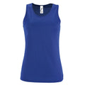 Royal Blue - Front - SOLS Womens-Ladies Sporty Performance Sleeveless Tank Top