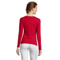 Red - Lifestyle - SOLS Womens-Ladies Majestic Long Sleeve T-Shirt