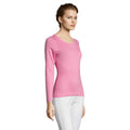 Orchid Pink - Side - SOLS Womens-Ladies Majestic Long Sleeve T-Shirt