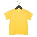 Yellow - Front - Canvas Childrens Unisex Crew Neck T-Shirt