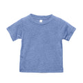 Blue Triblend - Front - Canvas Childrens Unisex Tri-Blend T-Shirt