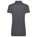 Solid Grey - Back - PRO RTX Womens-Ladies Pro Polyester Polo Shirt