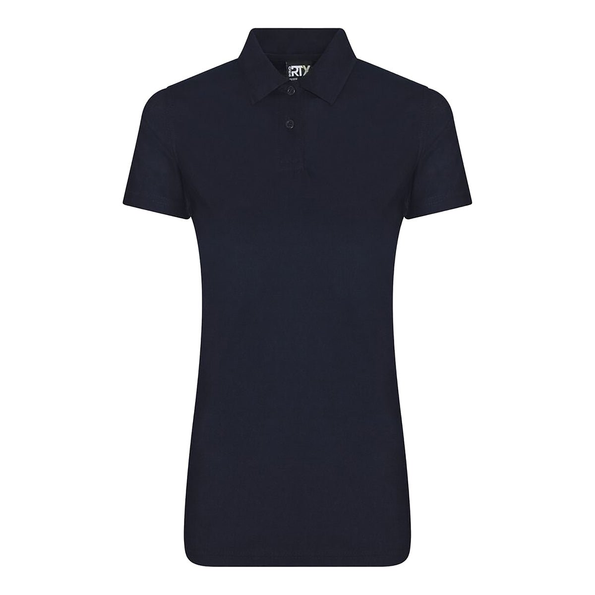 Navy - Front - PRO RTX Womens-Ladies Pro Polyester Polo Shirt