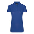 Royal - Front - PRO RTX Womens-Ladies Pro Polyester Polo Shirt