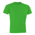 Flo Green - Front - Spiro Mens Aircool T-Shirt