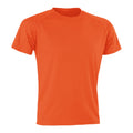 Orange - Front - Spiro Mens Aircool T-Shirt