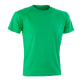 Irish Green - Front - Spiro Mens Aircool T-Shirt