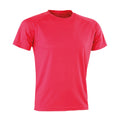 Super Pink - Front - Spiro Mens Aircool T-Shirt