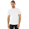 White - Back - Spiro Mens Aircool T-Shirt
