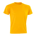 Gold - Front - Spiro Mens Aircool T-Shirt
