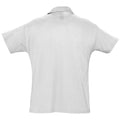 Ash - Back - SOLS Mens Summer II Pique Short Sleeve Polo Shirt