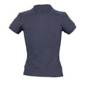 Navy - Pack Shot - SOLS Womens-Ladies People Pique Short Sleeve Cotton Polo Shirt