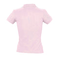 Pale Pink - Pack Shot - SOLS Womens-Ladies People Pique Short Sleeve Cotton Polo Shirt