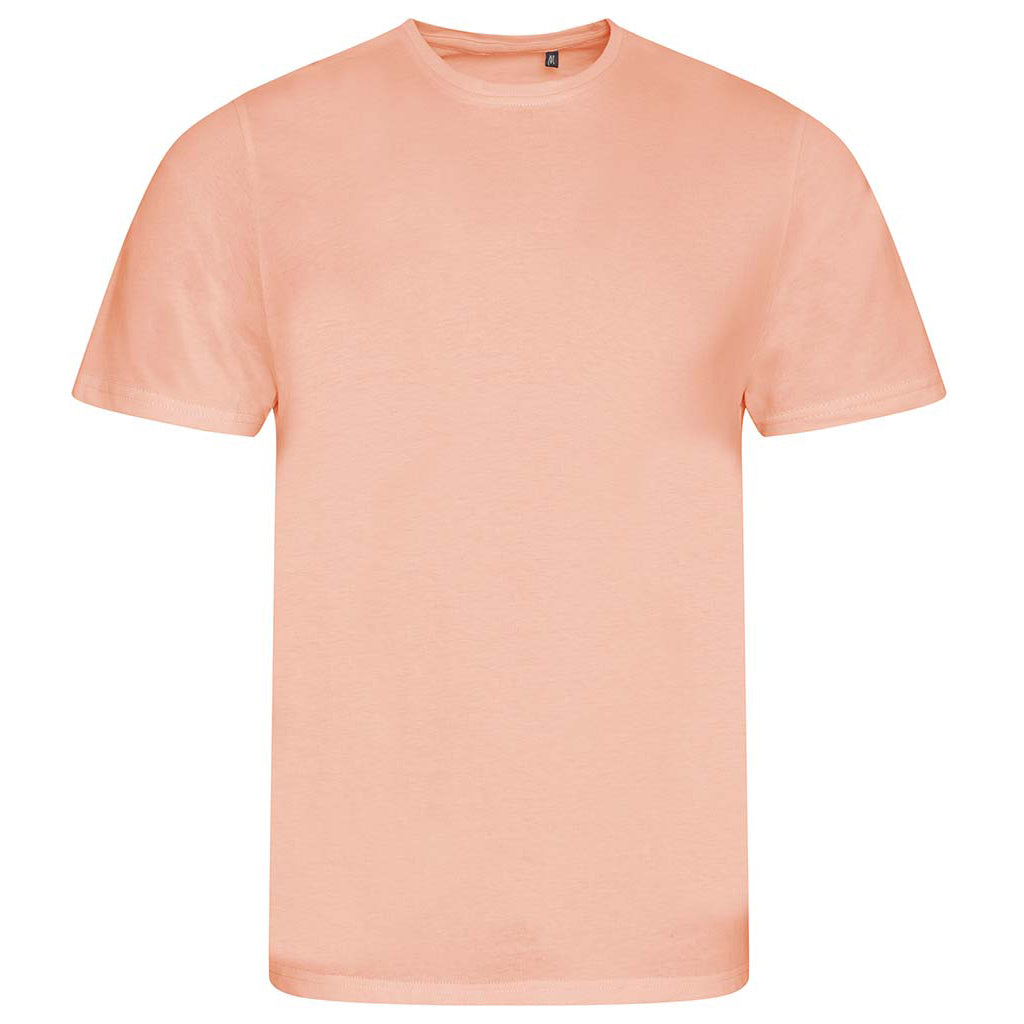 Soft Peach - Front - Ecologie Mens Organic Cascades T-Shirt