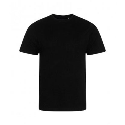 Jet Black - Front - Ecologie Mens Organic Cascades T-Shirt