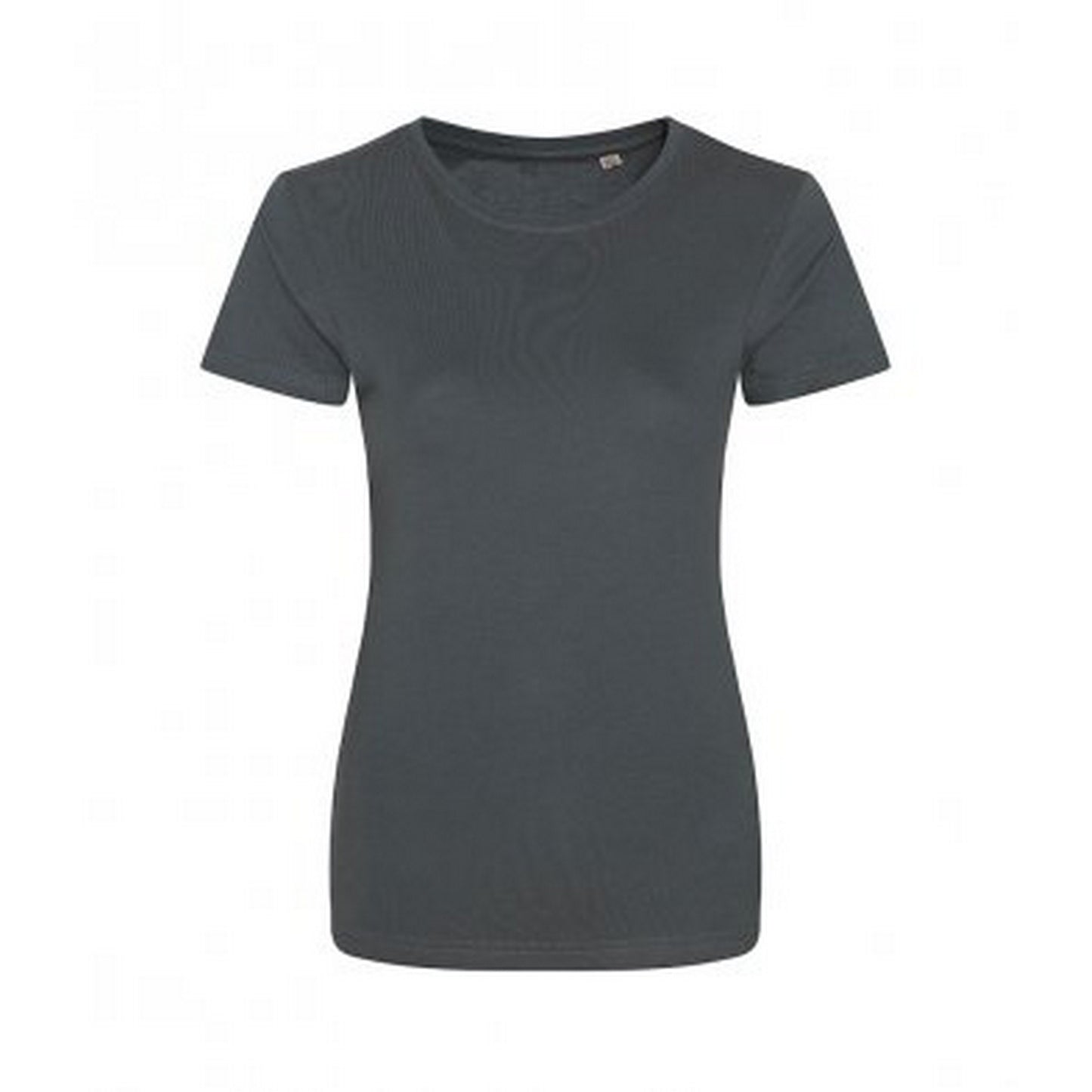 Charcoal - Front - Ecologie Womens-Ladies Organic Cascades T-Shirt