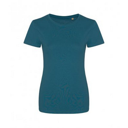 Ink Blue - Front - Ecologie Womens-Ladies Organic Cascades T-Shirt