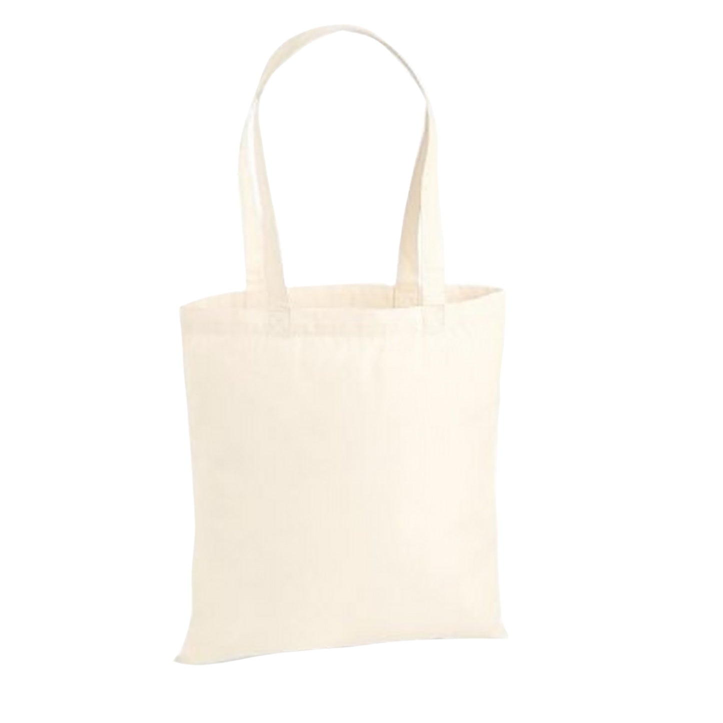 Natural - Front - Westford Mill Premium Cotton Tote Bag
