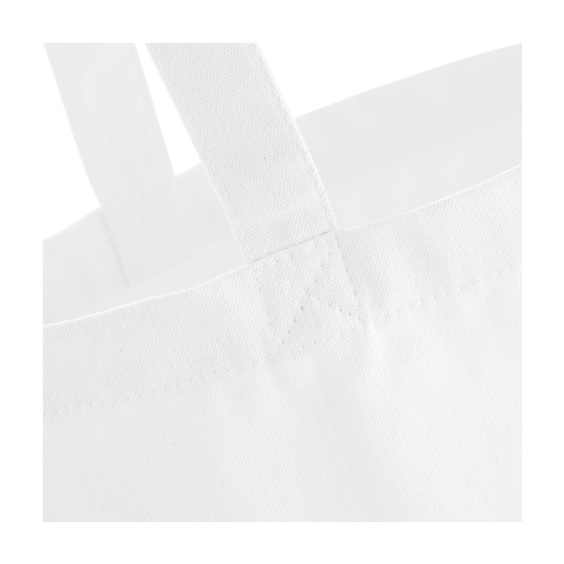 White - Back - Westford Mill Premium Cotton Tote Bag