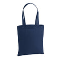 French Navy - Front - Westford Mill Premium Cotton Tote Bag