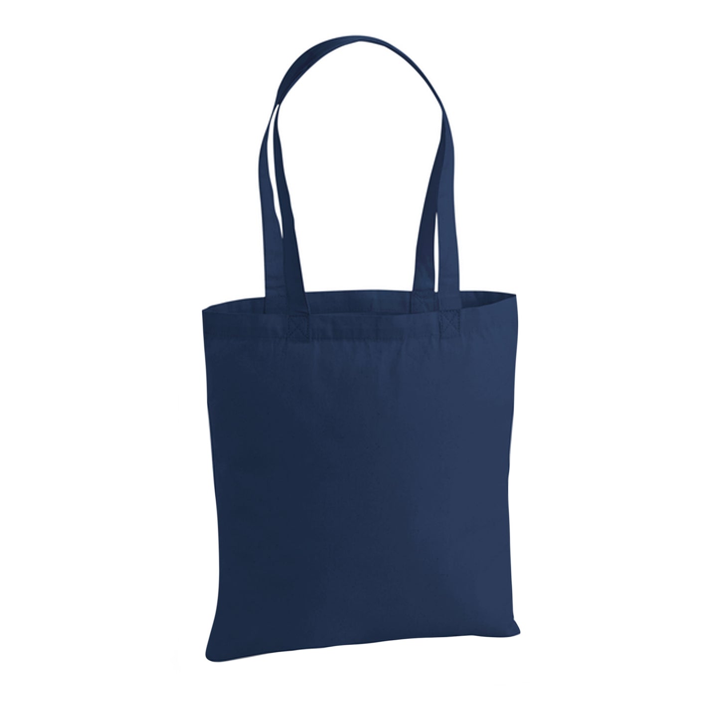French Navy - Front - Westford Mill Premium Cotton Tote Bag